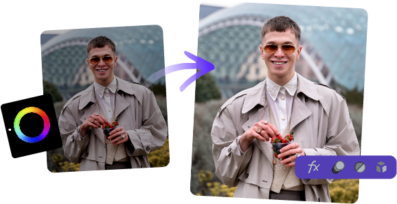 How to Correct Color with Vidnoz AI Color Correction