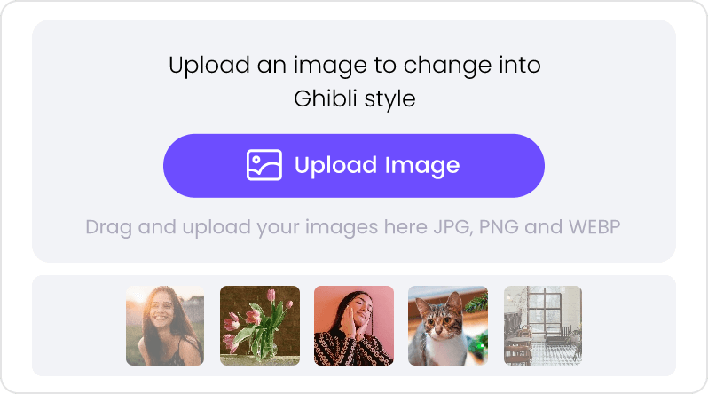 Create Ghibli Art with AI - Upload