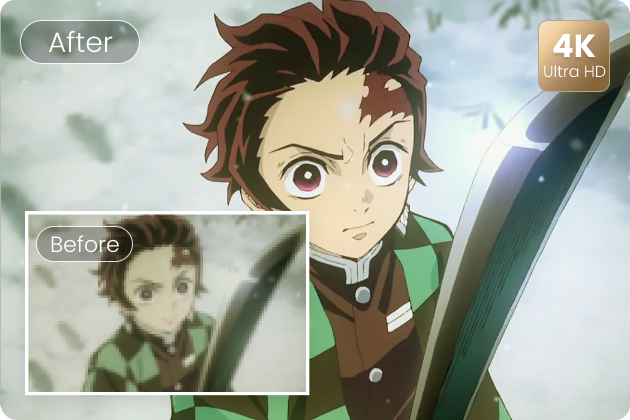 AI Video Upscaler Free for Anime
