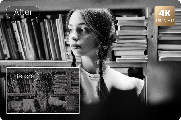 4K Video Enhancer Online Free for Old Film
