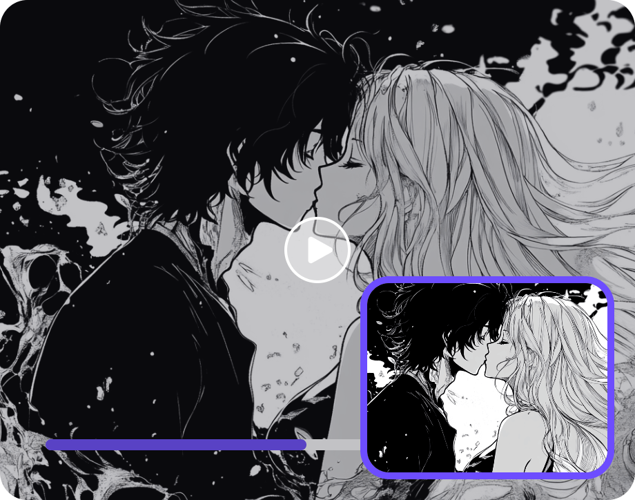 Make Static Anime Image Kiss