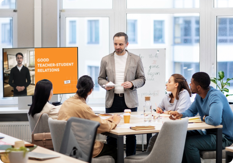 University academic discussion