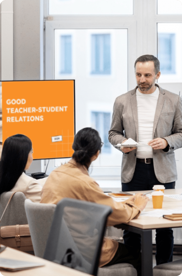 University academic discussion