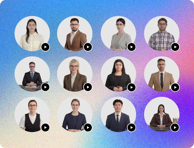 Realistic virtual tutors or AI avatars