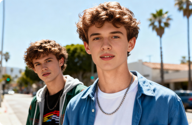 After Multiple Face Swap 