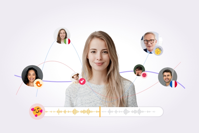 2000+ Realistic AI Voices on AI Text-to-Video Generator