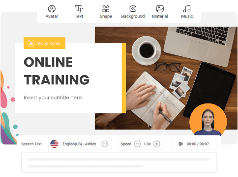 Easy Editing Tools for Training Videos